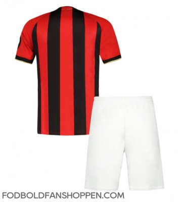 OGC Nice Hjemmebanetrøje Børn 2024-25 Kortærmet (+ Korte bukser)